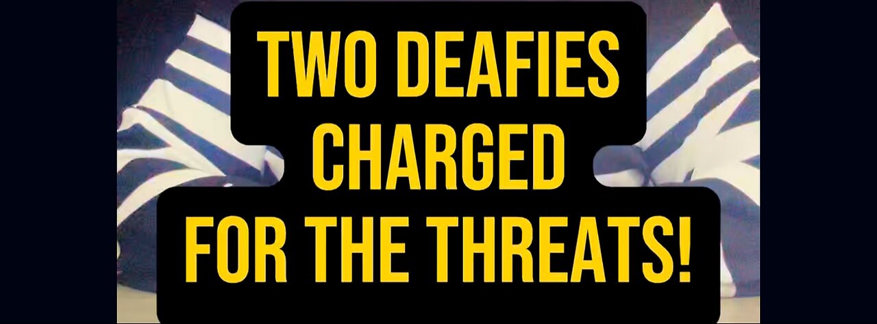 Two Deafies Charged: Online Threats?! 😱 #signlanguage #talk #asl #knowledge