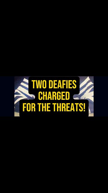 Two Deafies Charged: Online Threats?! 😱 #signlanguage #talk #asl #knowledge