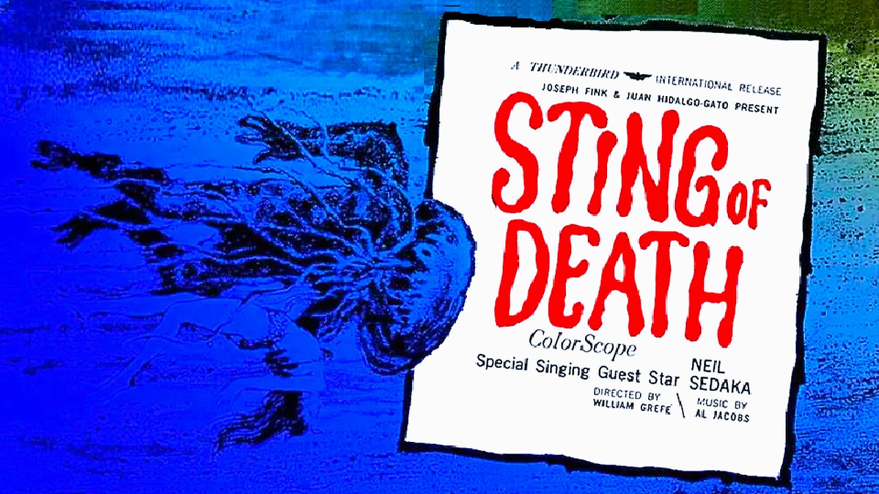 STING OF DEATH 1966 Killer Jellyfish-Man Mutation Lurks Nearby the Everglades FULL MOVIE HD & W/S