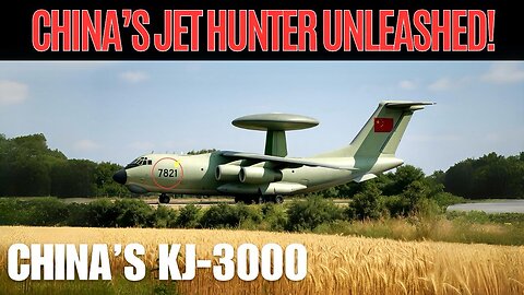 China Unveils KJ-3000 Early Warning Aircraft: The New Radar Beast of Next-Level Surveillance!