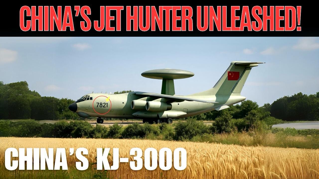 China Unveils KJ-3000 Early Warning Aircraft: The New Radar Beast of Next-Level Surveillance!
