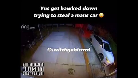 BLACK TEENS TRY TO STEAL 🏎 THE WRONG CAR