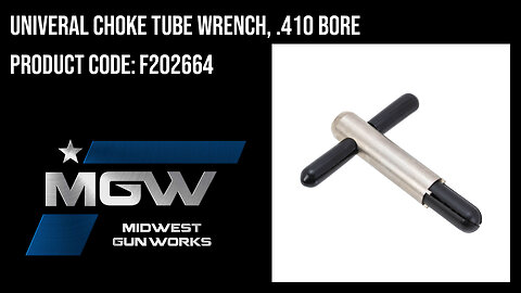 Univeral Choke Tube Wrench, .410 Bore - F202664