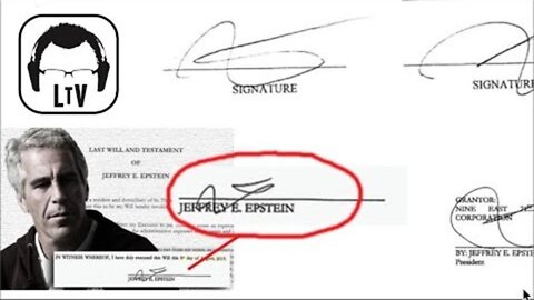 [Aug 21, 2019] Epstein Will Appears FORGED [Lift the Veil]