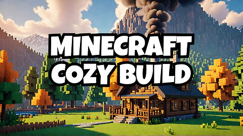 Build Your DREAM Cozy Cabin for Minecraft Survival