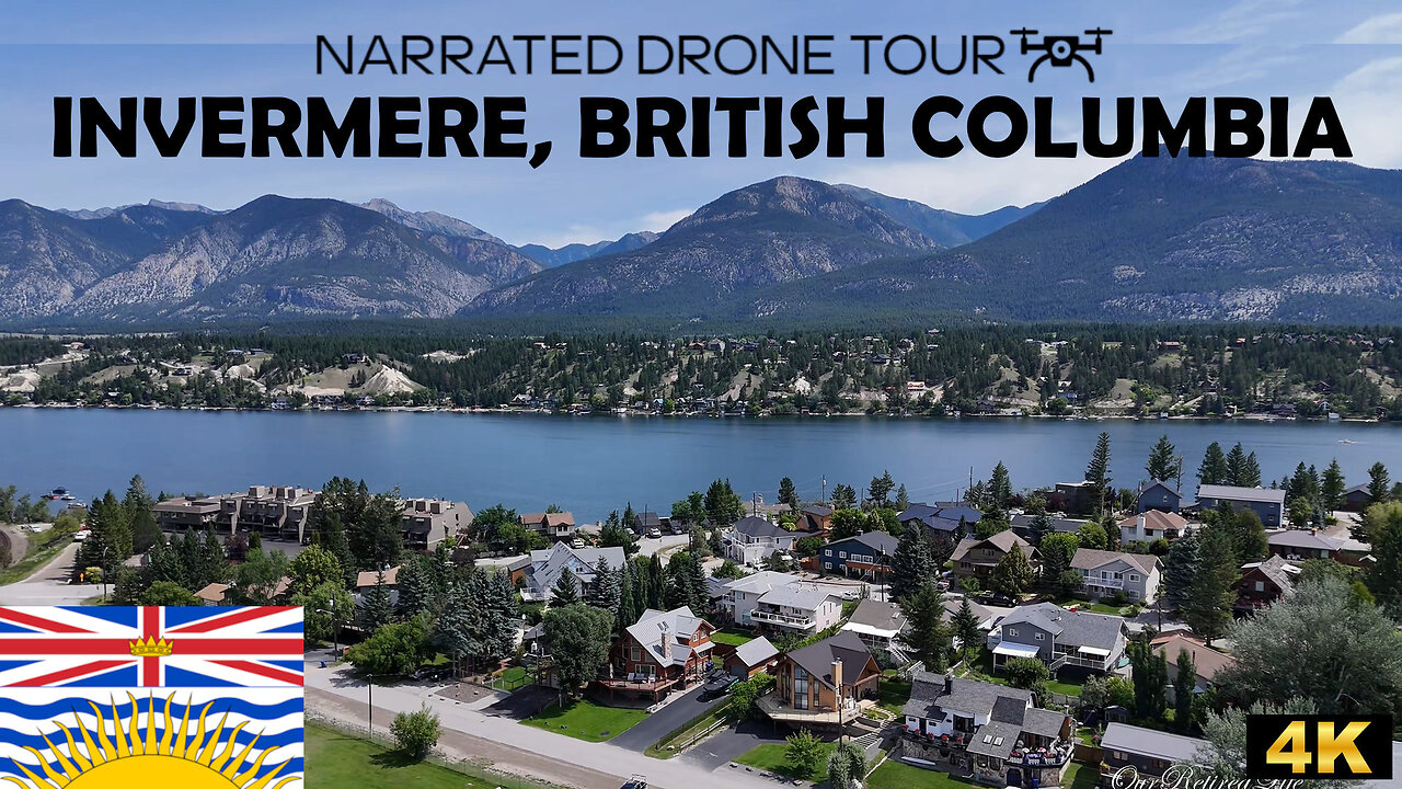 🌄 Invermere, British Columbia 🛩️🇨🇦 4K Drone
