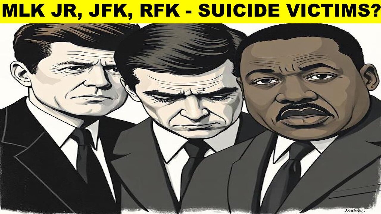 TRUMP ZIONIST PUPPET REVEALED - JFK, RFK, & MLK JR ALL COMMITTED SUICIDE NO FILES NEEED BE RELEASED