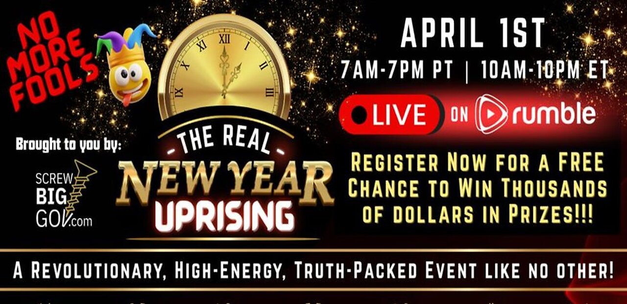 THE REAL NEW YEAR UPRISING: No More Fools!!!