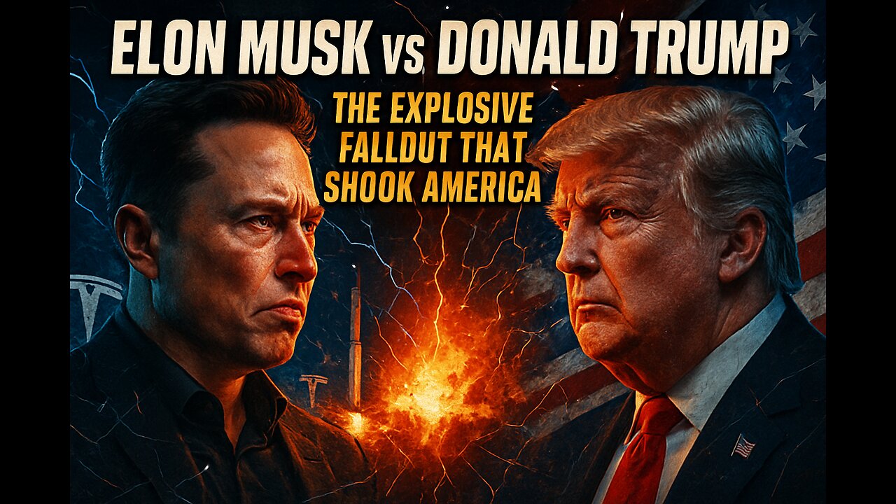 Elon Musk vs. Donald Trump- The Explosive Fallout That Shook America