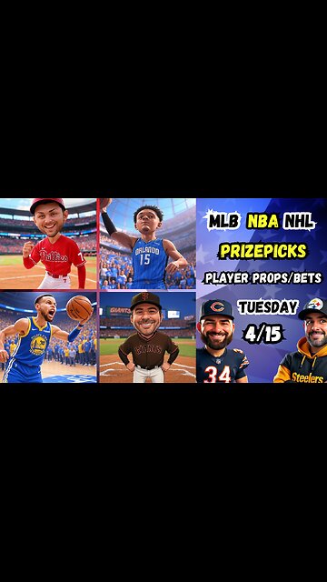 ⚾️ Best FREE PRIZEPICKS MLB Props Today (TUESDAY 4/15/25) | 🏀 NBA Player Props