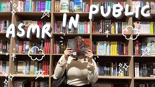 ASMR In Public! [Tapping, Scratching, Crinkling Sounds!]