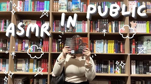 ASMR In Public! [Tapping, Scratching, Crinkling Sounds!]