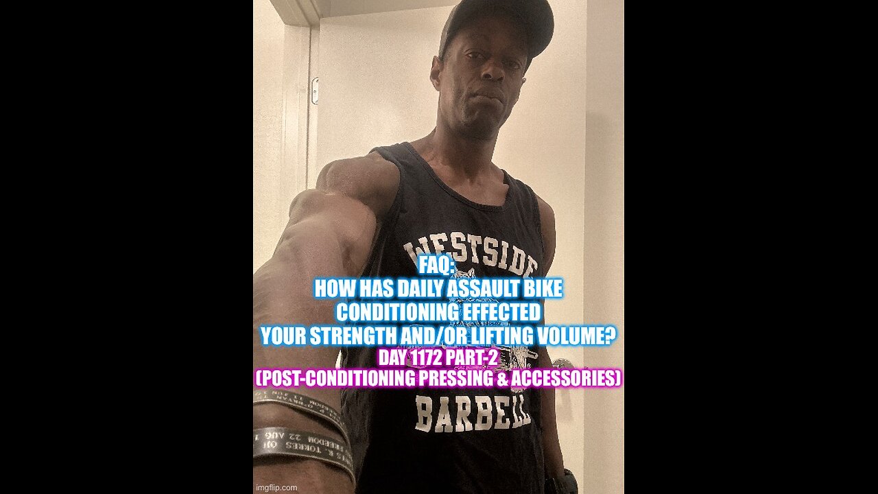 FAQ: how has daily assault bike conditioning affected your lifting volume? (Day 1172 Part-2)