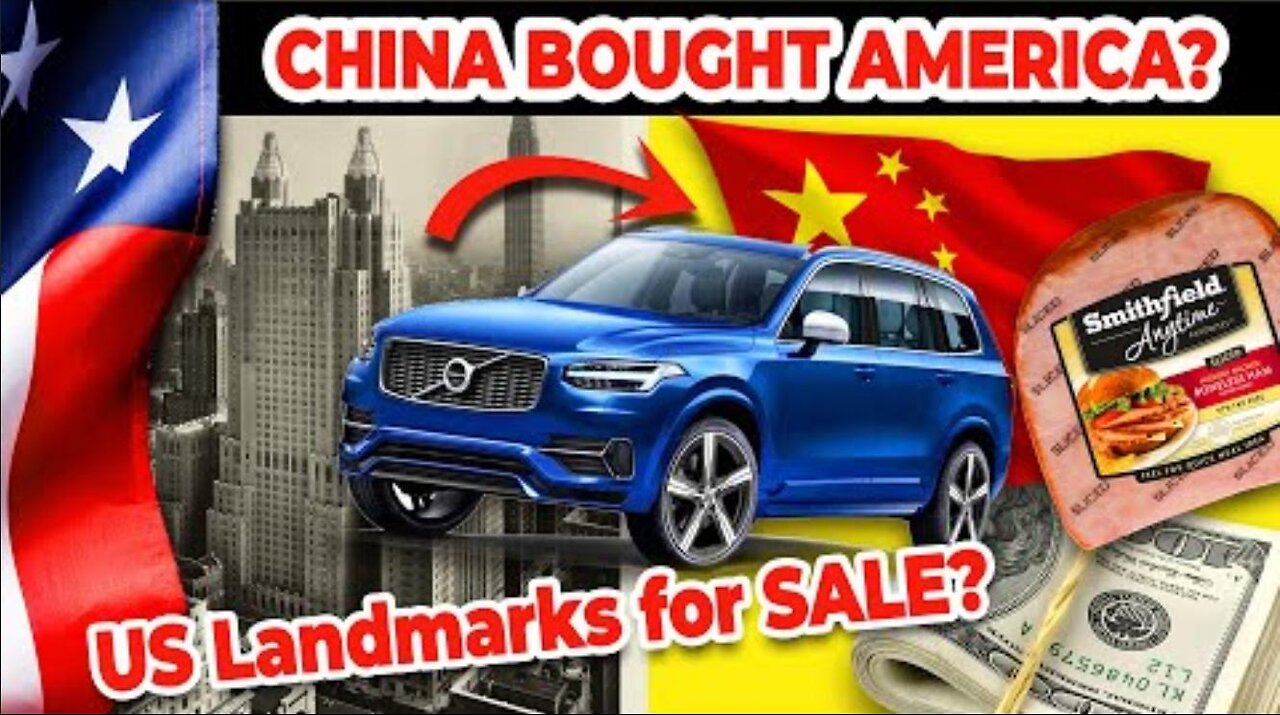 AMERICAN COMPANIES SECRETLY OWNED BY CHINA. IS AMERICA SELLING OUT TO CHINA?