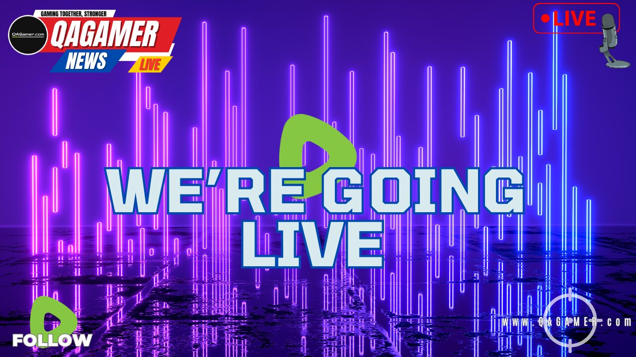 🎮QAGamer Live | Gaming News, Trailers & Demos