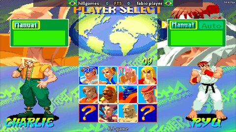 少年街霸ZERO hillgomes VS fabio player 2025-8-29 FT5