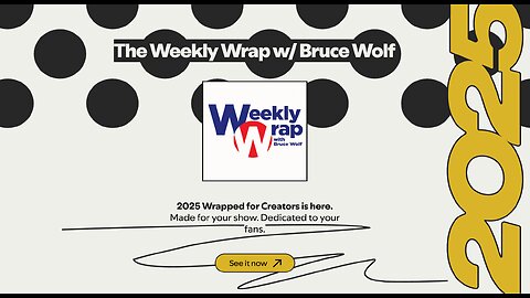 THE WEEKLY WRAP MEETS SPOTIFY WRAPPED 2025