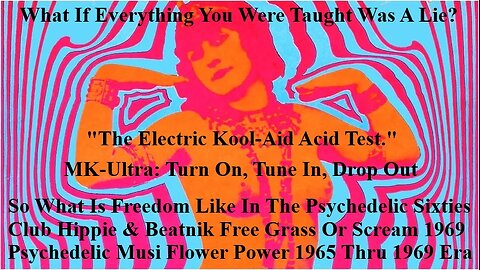 So What Is Freedom Like In The Psychedelic Club Sixties Hippie And Beatnik Free Grass Or Scream Free