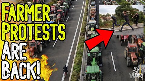BREAKING: THE FARMER PROTESTS ARE BACK! - Farmers Fight Back As Supply Chain Targeted!