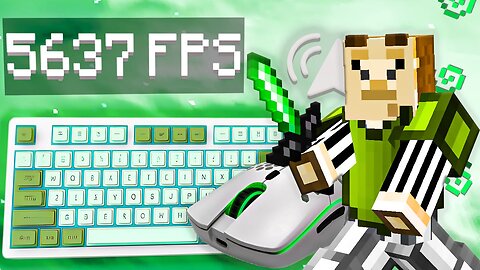 [Watch This If You Want To SLEEP] Bedwars ASMR Keyboard + Mouse Sounds | HYPIXEL BEDWARS