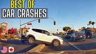 Best of Car Crashes Compilation - USA & Canada - 1