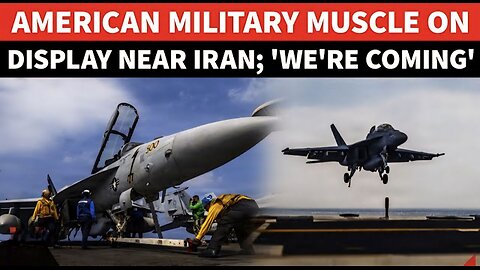 Iran Braces for War; U.S. Military Floods Indian Ocean With Jets, Weapons, Troops