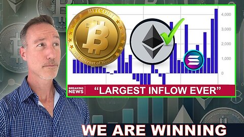Record Inflows, President Buying Billions of Bitcoin, Ethereum & Alts Surge. Banks Desperate.