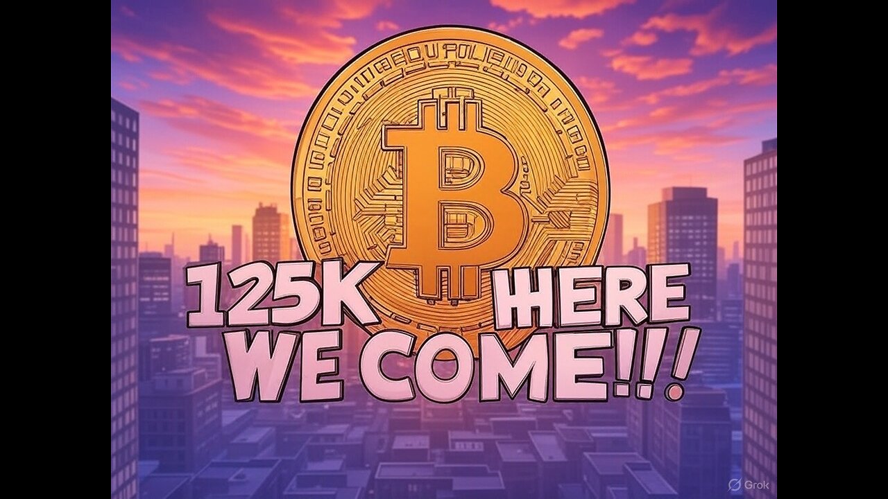 BITCOIN BREAKS OUT! 125K HERE WE COME!!
