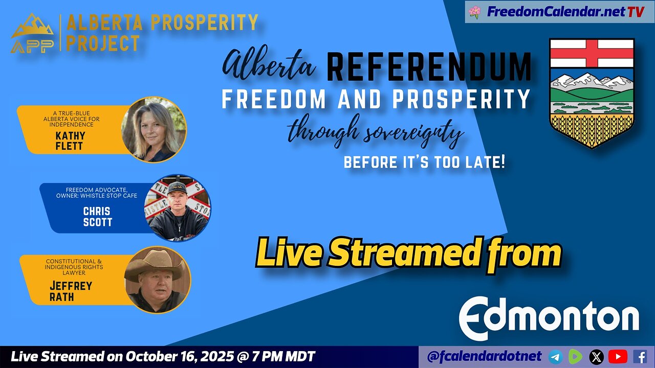 FreedomCalendar.net TV #05E: APP Townhall with Chris Scott, Kathy Flett and Jeff Rath