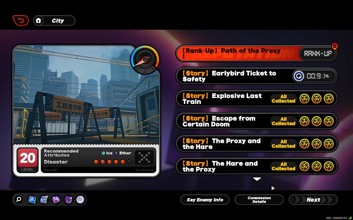 Zenless Zone Zero Rank Up - Path of the Proxy 1