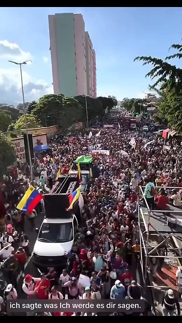 🇻🇪A massive anti-American demonstration took place in the Venezuelan capital, Caracas.