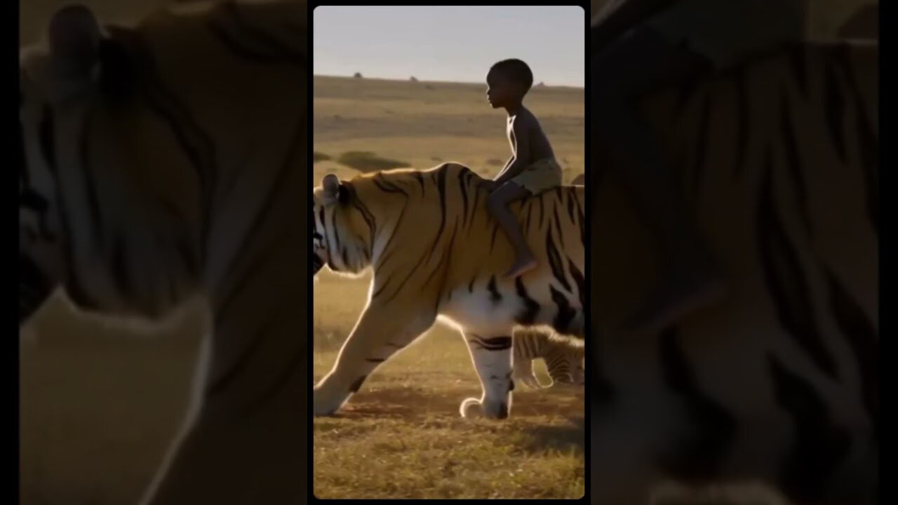 Ai Boy With Elephant