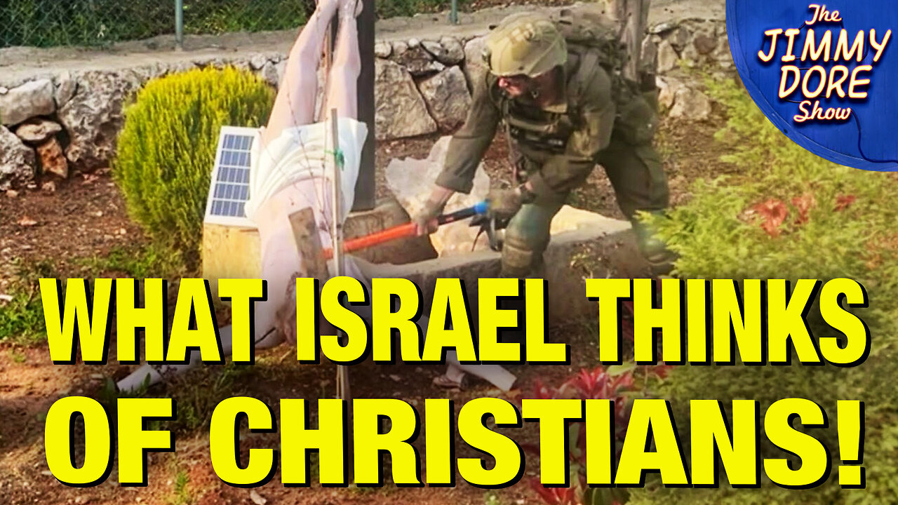 IDF Soldier Destroys Jesus Statue in Lebanon! Israel Annexing EVEN MORE Land! w/ Prof. Xueqin Jiang