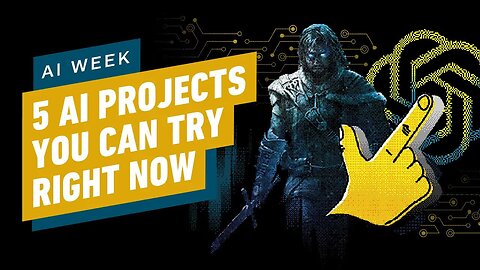 Here are Five AI Projects You Can Try Right Now