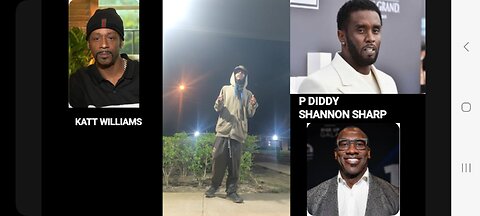 KATT WILLIAMS ON IT SINCE HE FIRST POPPED ON INTERVIEWS DIDDY DISASTER SHANNON SHARPE CONFUSION💪🏾🔵