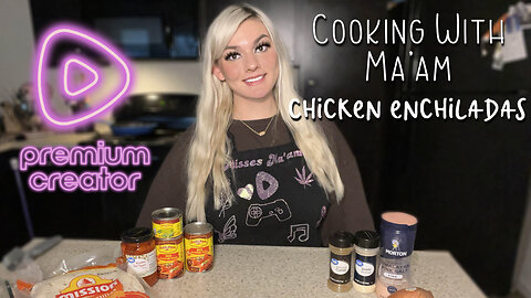 Chicken Enchiladas :: Cooking With Ma'am 💚 ✨