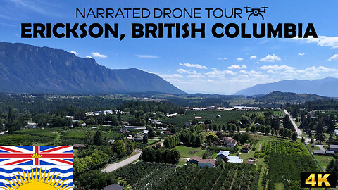 🌸 Erickson, British Columbia 🌄 4K Drone