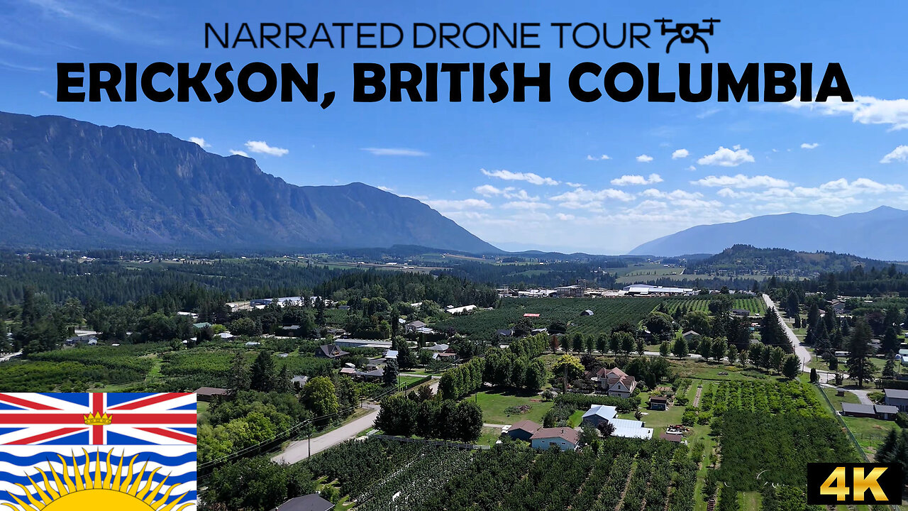 🌸 Erickson, British Columbia 🌄 4K Drone