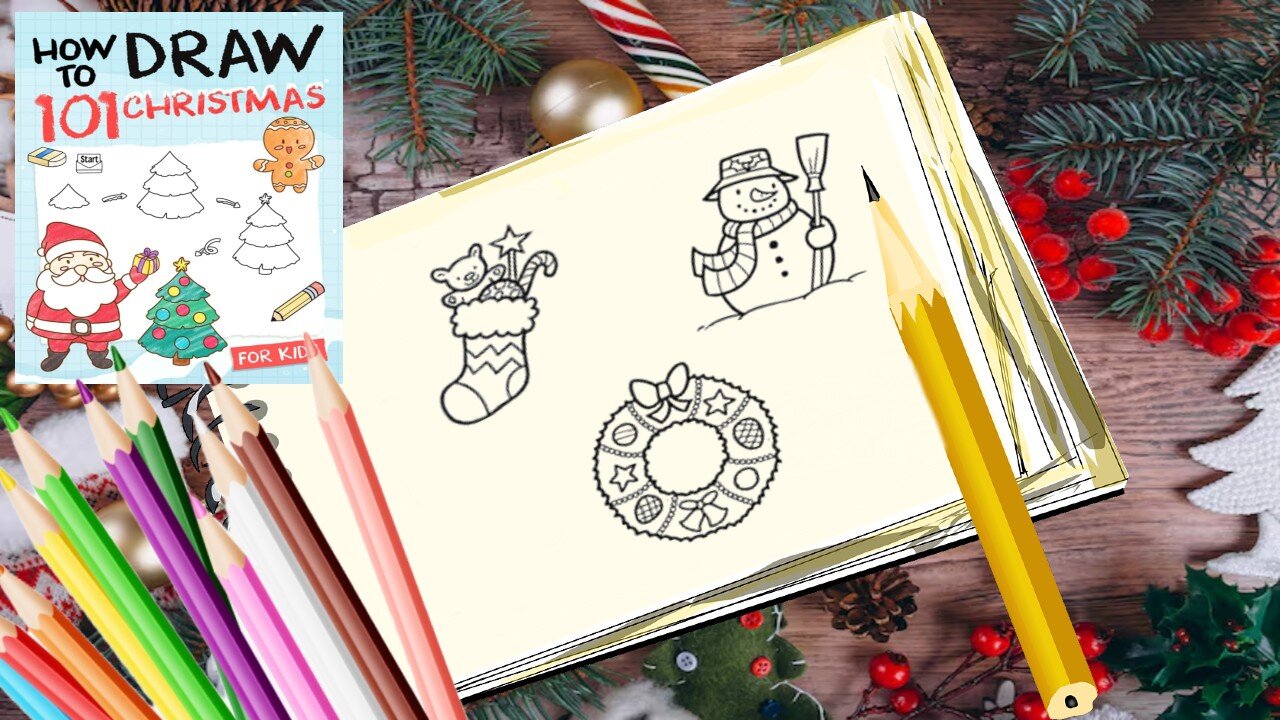 How to Draw 101 Christmas
