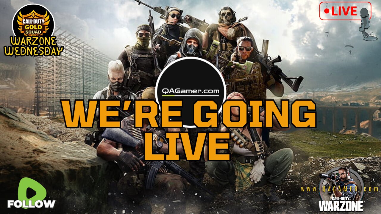 🎮QAGamer Live | Warzone Wednesday