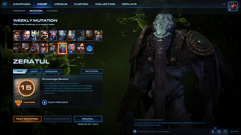 Starcraft 2 MASTERS OF MIDNIGHT Mutation