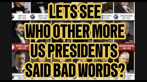 🚨 Let’s See Who Other U.S. Presidents Use Bad Words? 😳 #ASL #deaf #reaction #realtalk
