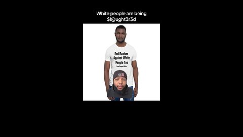 White people are being slaughtered like cattle and the news and media are silent.