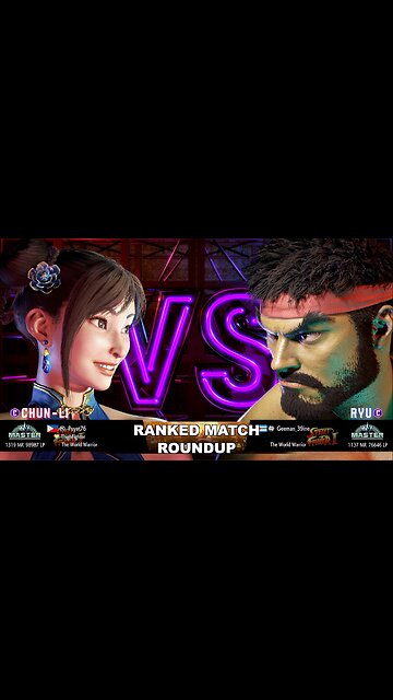 Kuya Kalbo SF6 Ranked Roundup. Chun Li Master Rank [Hori Fight Stick]