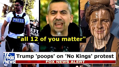 JUST NOW: Leftists RIOT as 'No Kings' rallies are EMPTY. Hundreds arrested.