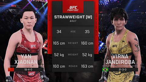 UFC 314 Yan Xiaoanan Vs Virna Jandiroba Women's Strawweight Bout