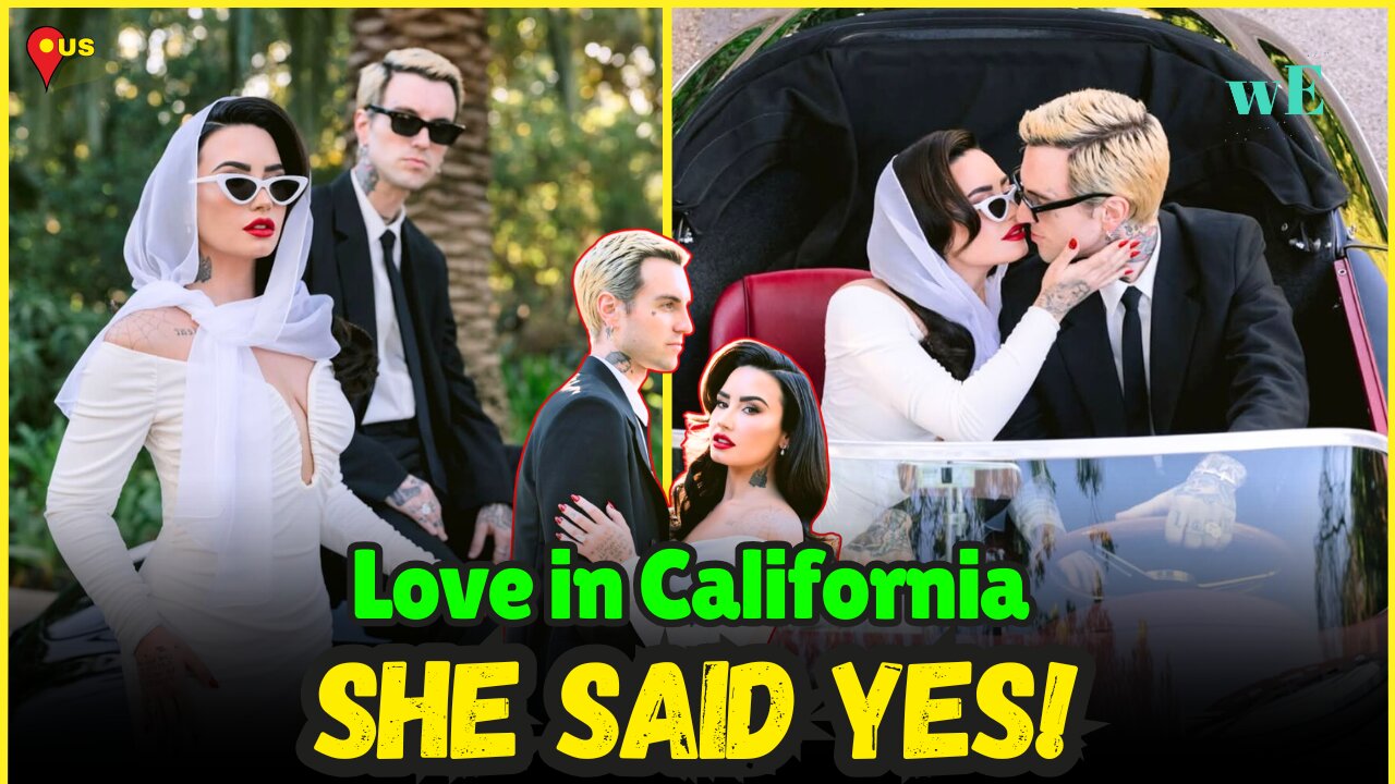 Demi Lovato & Jutes Tie the Knot in a Dreamy California Wedding Ceremony 💍 - WorldEye
