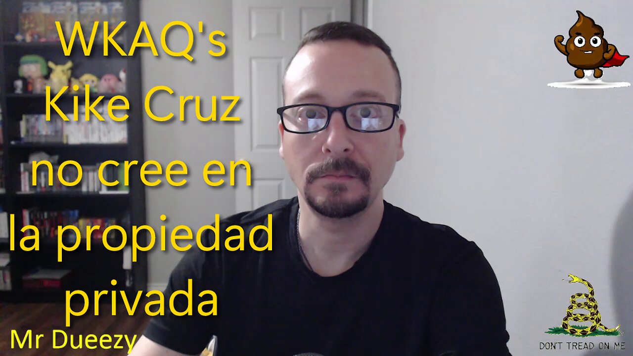 WKAQ's Kike Cruz no cree en la propiedad privada