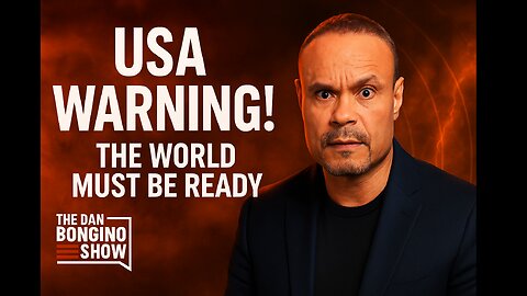 . 🚨 Bongino EXPOSES USA War—What’s Really Happening! | The Dan Bongino Show
