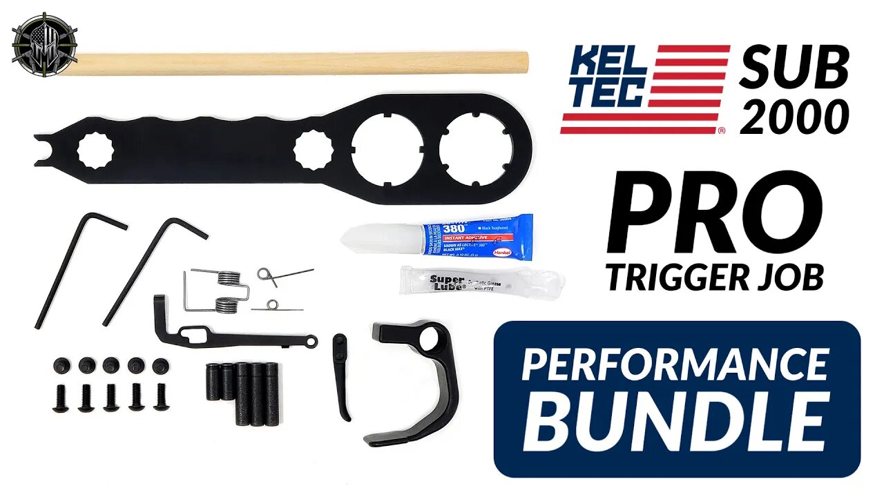KEL TEC SUB 2000 Pro Trigger Job Performance Bundle | KEL TEC SUB 2000 Accessories!